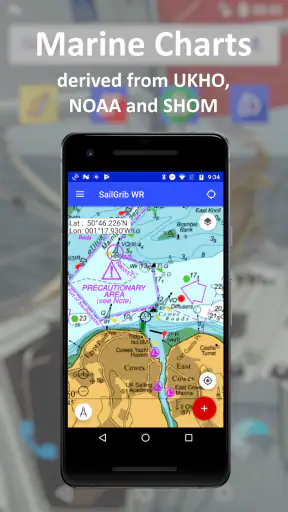 Pro Weather Routing Navigation screenshot