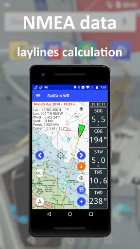 Pro Weather Routing Navigation screenshot