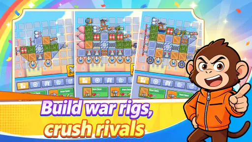 Pup Crash:DIY Racing Cars screenshot