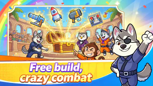 Pup Crash:DIY Racing Cars screenshot