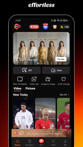 Purvia: AI Art, Video & Swap screenshot