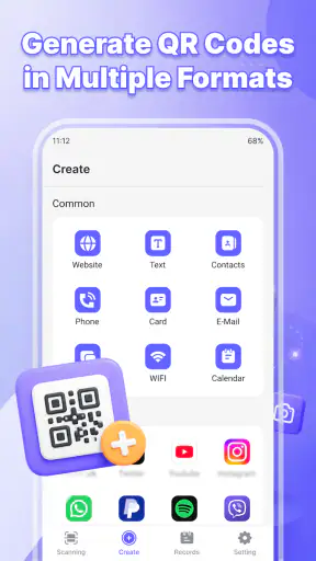 QR Code Scanner & Maker screenshot