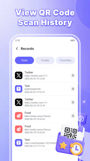 QR Code Scanner & Maker screenshot