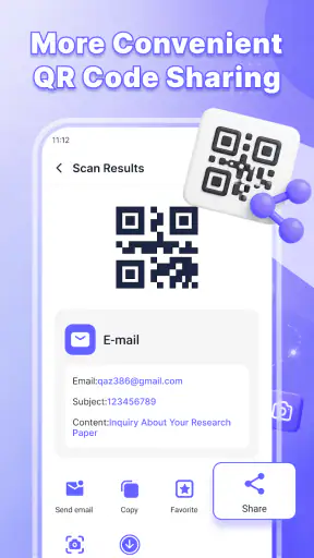 QR Code Scanner & Maker screenshot
