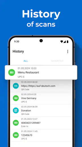 QR Scanner & Barcode Reader screenshot