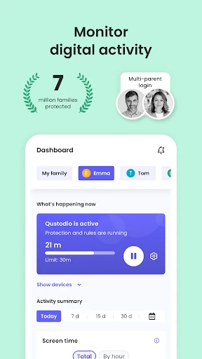 Qustodio Parental Control App screenshot