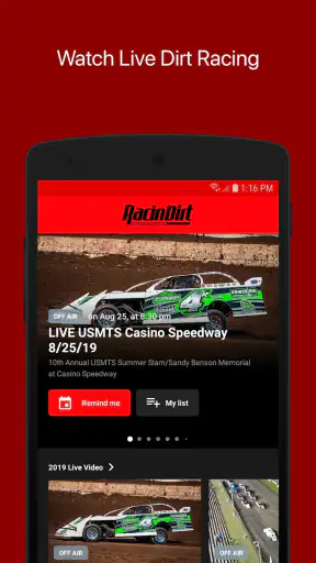 RacinDirt TV screenshot