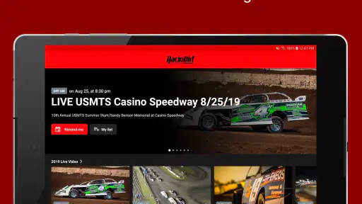 RacinDirt TV screenshot