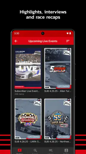 RacingAmerica.tv screenshot