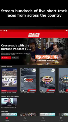 RacingAmerica.tv screenshot