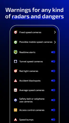 Radarbot screenshot