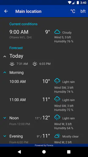 Rain Alarm (แจ้งเตือนฝน) screenshot