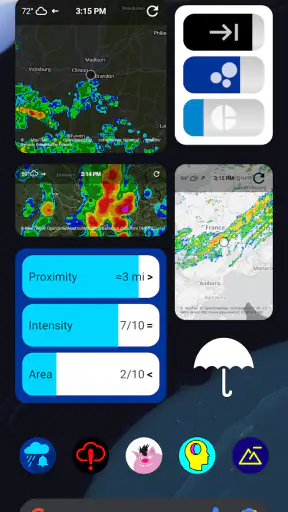 Rain Alarm (แจ้งเตือนฝน) screenshot