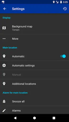 Rain Alarm (แจ้งเตือนฝน) screenshot