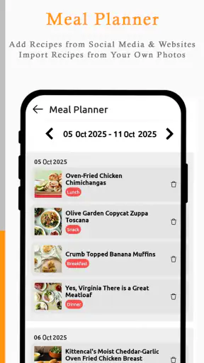 Recipee screenshot