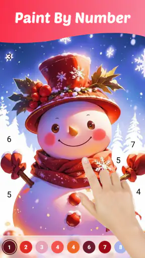 Relax Paint - Paint by Number screenshot