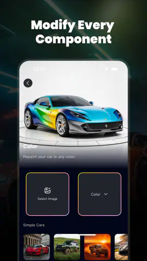 RevMod AI-Car Tuning & Design screenshot