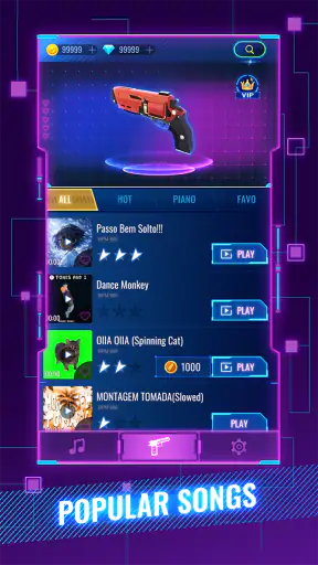Rhythm Fire – เกมยิง EDM screenshot