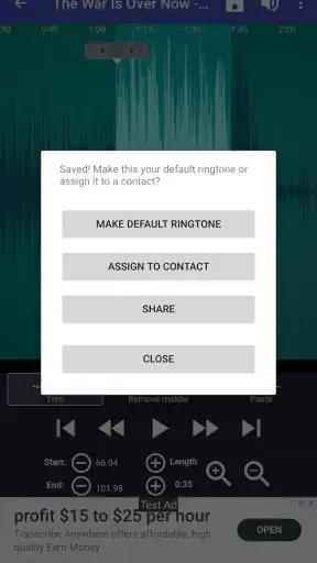 Ringtone Maker:create ringtone screenshot