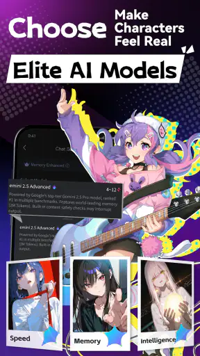 Rubii: AI Characters Community screenshot