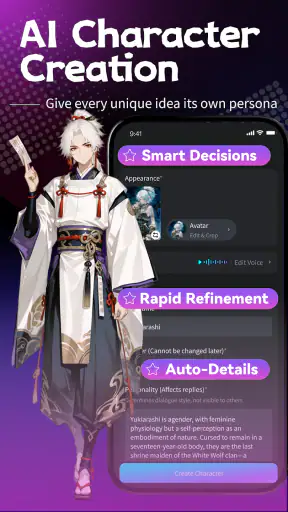 Rubii: AI Characters Community screenshot