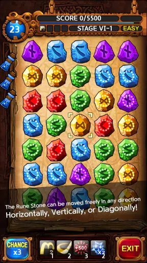RuneMaster Puzzle screenshot