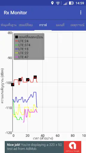 Rx Monitor screenshot