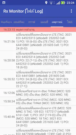 Rx Monitor screenshot