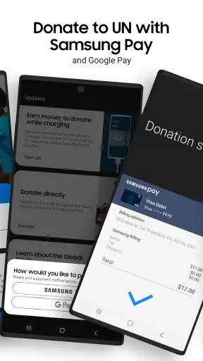 Samsung Global Goals screenshot
