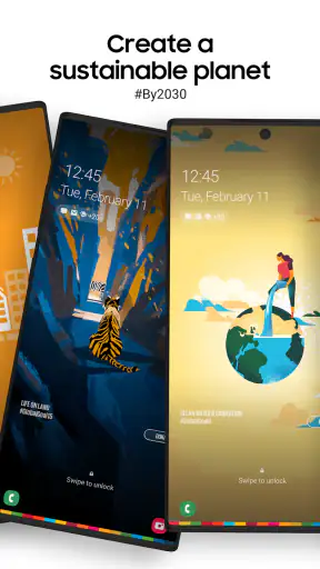 Samsung Global Goals screenshot