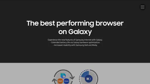 Samsung Internet Browser Beta screenshot