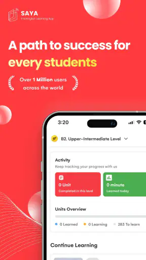 SAYA : The Learning App screenshot