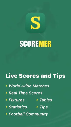 Scoremer - คะแนนสดและเคล็ดลับ screenshot