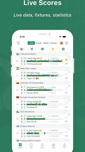 Scoremer - คะแนนสดและเคล็ดลับ screenshot