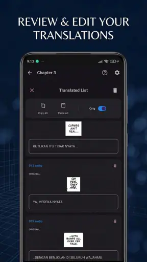 Screen & Manga Translator screenshot