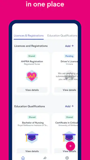 SEEK Pass screenshot