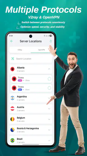 Singapore VPN - The VPN Master screenshot