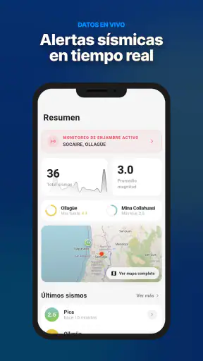 Sismos Chile - En tiempo real screenshot
