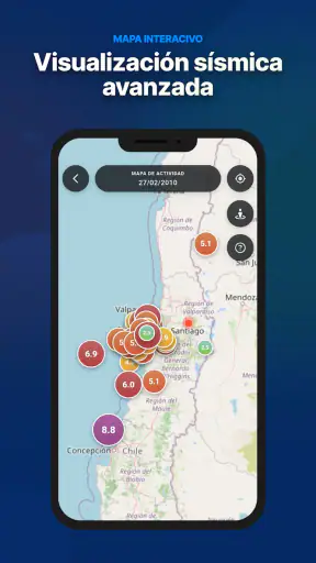 Sismos Chile - En tiempo real screenshot