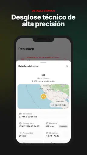 Sismos Peru - En tiempo real screenshot
