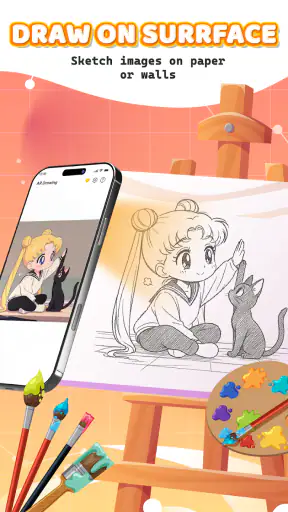 SketchArt: AR Trace & Draw screenshot