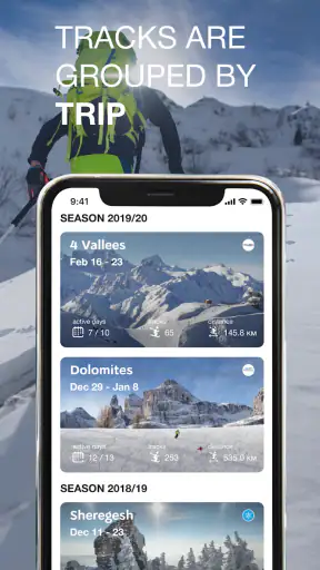 Skill: Ski, MTB, Hike Tracker screenshot