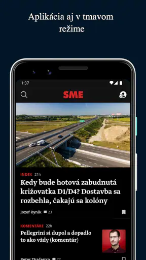 SME.sk screenshot