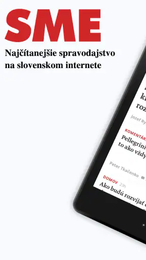 SME.sk screenshot