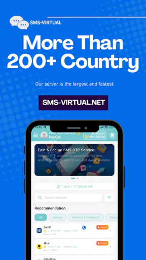 SMS Virtual - Veification SMS screenshot