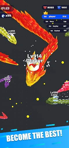 Snake Clash screenshot