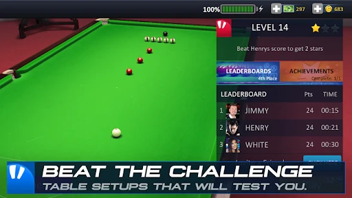 Snooker Stars - 3D Sports Game screenshot