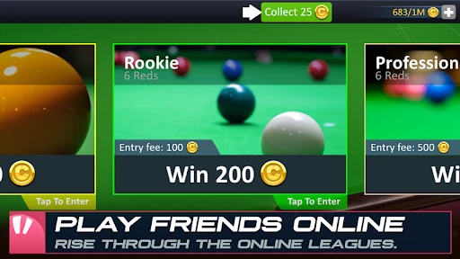 Snooker Stars - 3D Sports Game screenshot