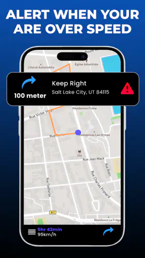 Speed Camera Radar, HUD-Map 3D screenshot