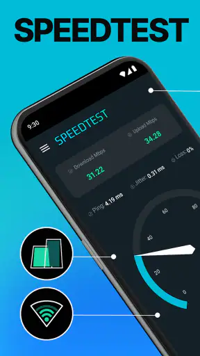 Speed test & เช็คความเร็วเน็ต screenshot
